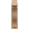 Ekena Millwork 6-in W x 16-in D x 24-in H Funston Block Rough Cedar Woodgrain TimberThane Outlooker, Primed Tan OUTUR060X16X24FST44RCPR - alternate 6